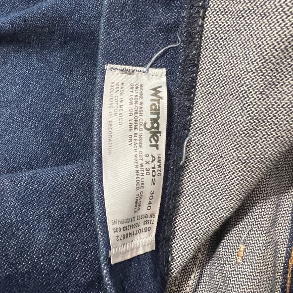 Vintage Wrangler Straight Leg size 8 - Picture 2 of 4